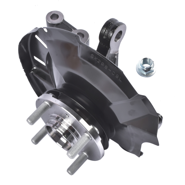 转向节总成 Front Left Steering Knuckle Assembly Steel for Hyundai Accent Dodge Attitude 2014-2017-4