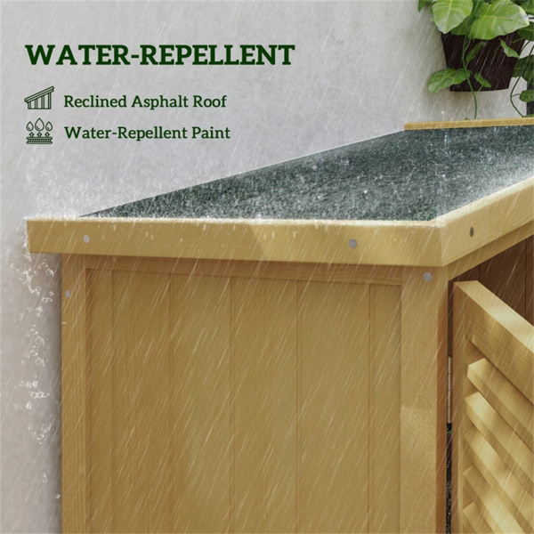 室外花园储物棚工具房 （ Amazon Shipping）（WalMart禁售）（周末不发货）-6