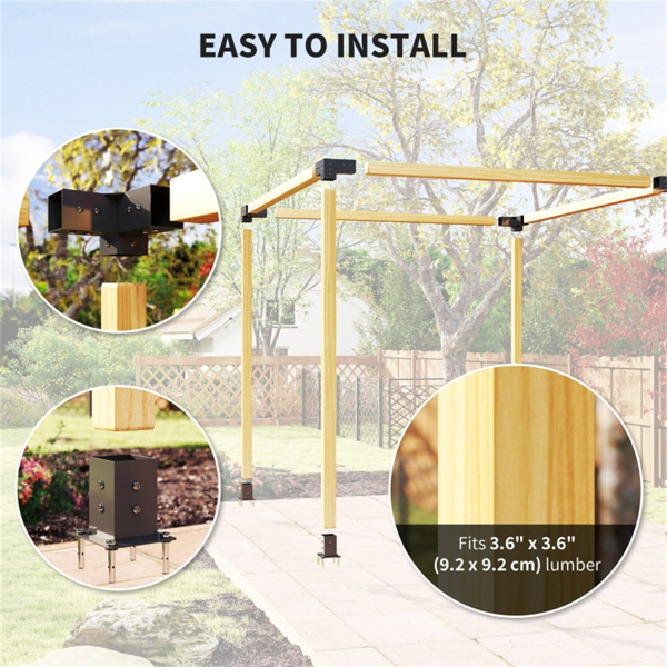  Pergola Brackets （ Amazon Shipping）（WalMart禁售）-5