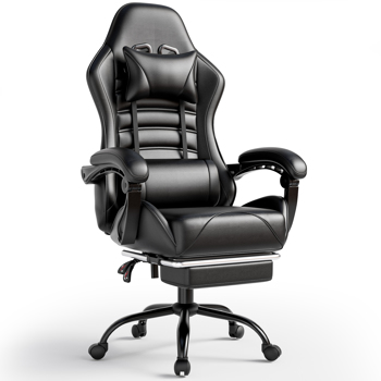 Video Game Chair for Adults, Computer Chair <b style=\\'color:red\\'>Gaming</b> Chairs for Kids, Adjustable Lumbar Pillow
