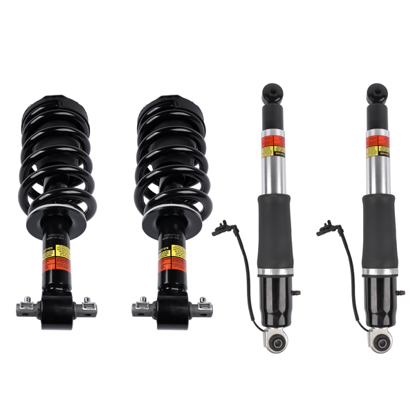 减震器 2Pcs Front Suspension Strut and Coil Spring Assembly and 2Pcs Rear Air Shock Absorber Fit for Cadillac Escalade Chevrolet Suburban Tahoe GMC Yukon 2015-2020-8