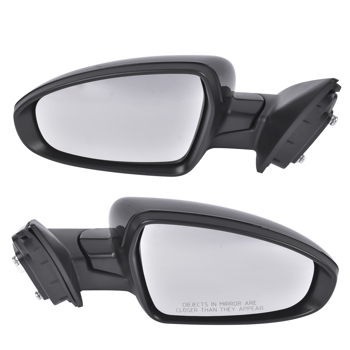 后视镜 Pair View Mirrors Left and Right Side Fit for Kia Forte 1.6L 2.0L l4 4-Door 2019-2024 87610-M7000 87620-M7000
