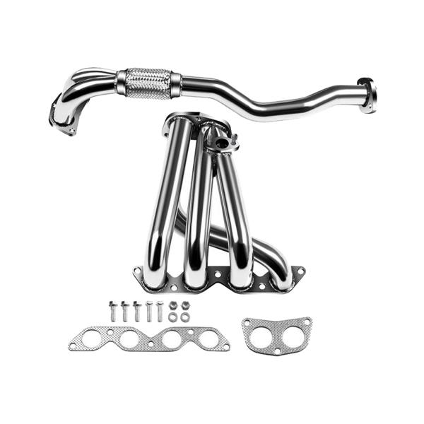 排气管 Exhaust Header Stainless Steel DX BASE Fit For Toyota COROLLA 1.6L 1993-1997 MT001193（禁售亚马逊 & TEMU）(不支持无理由退货)-1