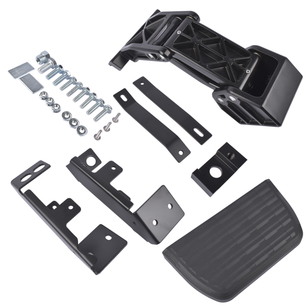 踏板 75413-01A Truck Side Step Retractable Bed Step for 2017-2022 Ford F-250 F-350 Super Duty-2