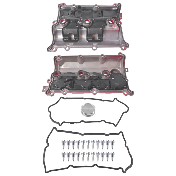气门室盖 Aluminum Valve Cover Set LH & RH for Infiniti G37 2008-2013 Nissan 370Z 2009-20 13264EY01E 13264EY01C-5