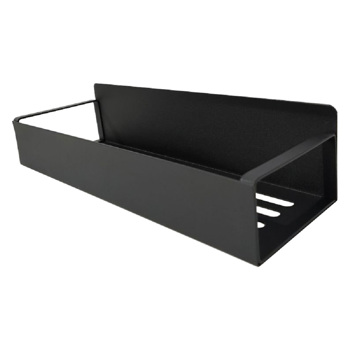Gewürzregal Magnetisch 4 Stück Schwarz,Kühlschrank Magnete Regal Kühlschrank Regal Magnetisch Gewürzregale Seitenablage des Kühlschranks Ohne Bohrung Selbstklebend
