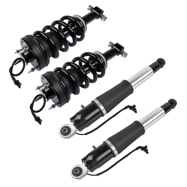 减震器 2Pcs Front Suspension Strut and Coil Spring Assembly and 2Pcs Rear Air Shock Absorber Fit for Cadillac Escalade Chevrolet Suburban Tahoe GMC Yukon 2015-2020-7