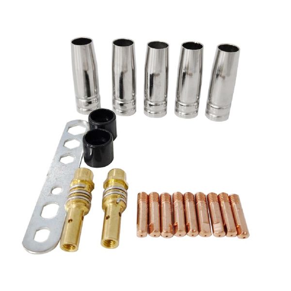 MB15AK保护嘴焊枪配件保护套15AK导电嘴保护嘴导电嘴20PCS-1