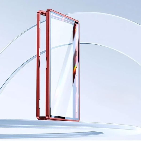 PSA金属框+玻璃评级卡砖保护壳 红色 1个（周末不发货）（tk,temu下自提）-5