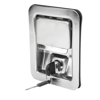 Paddle Latch 304 Stainless Steel Handle Lock Keys Kit for Unit Construction Machinery