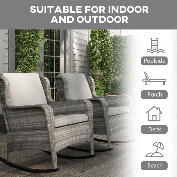 花园椅 /摇摇椅（周末不发货）（ Amazon Shipping）（WalMart禁售）-7