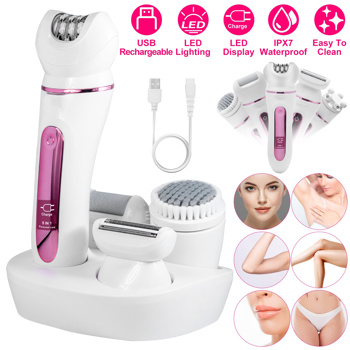  Remover 5-Point Massager with LED <b style=\\'color:red\\'>Light</b> LED Display Charging Base