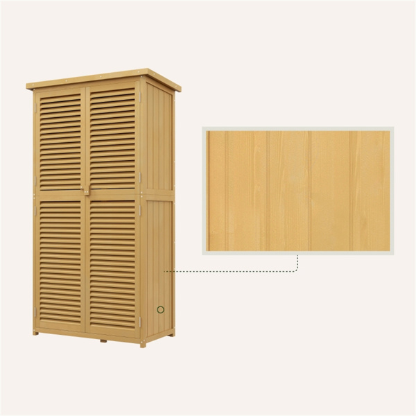 室外花园储物棚工具房 （ Amazon Shipping）（WalMart禁售）（周末不发货）-4