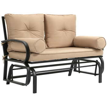 户外花园沙发 /外藤条沙发-浅灰色（周末不发货）