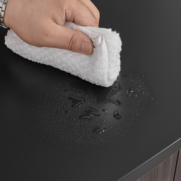 带锁门和可调节搁板的金属储物柜，折叠文件储物柜，适用于家庭办公室、学校、车库的折叠储物柜，黑色-12