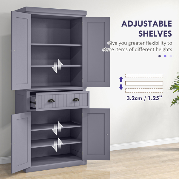 厨房侧板/储物柜/ 咖啡吧柜 /厨房橱柜/厨房隐藏式箱柜（周末不发货）（ Amazon Shipping）（WalMart禁售）-4