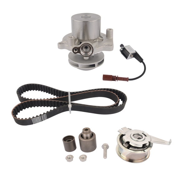 水泵套装 Timing Belt Water Pump Kit for VW Jetta Passat Golf Sharan Audi A3 A4 A6 Seat Skoda 2.0 TDI  010157801KT 04L907284-3