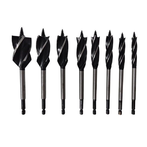 四刃木工钻六角 10/12/14/16/20/22/25/32mm自封袋装-5