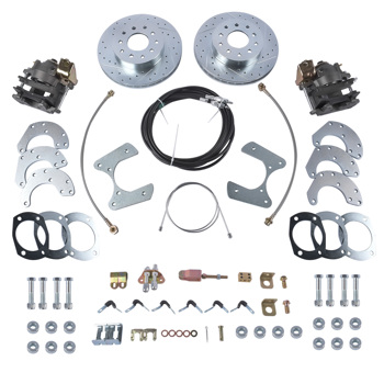 刹车盘套装 Rear Disc Brake Conversion Kit 10 & 12 Bolt Fit for 1964-1977 Chevy Laguna Buick Skylark
