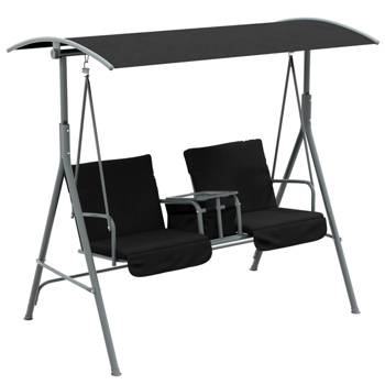 2 seats Outdoor Patio Swing Chair ( Amazon Shipping)（ Prohibited by WalMart ）