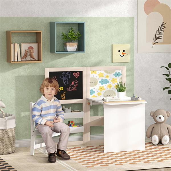 儿童桌椅套装（周末不发货）（ Amazon Shipping）（WalMart禁售）-3