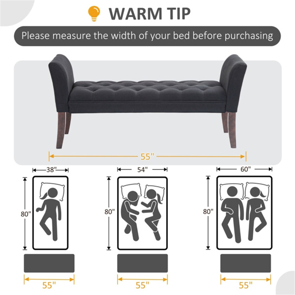 长椅（周末不发货）（ Amazon Shipping）（WalMart禁售）-7