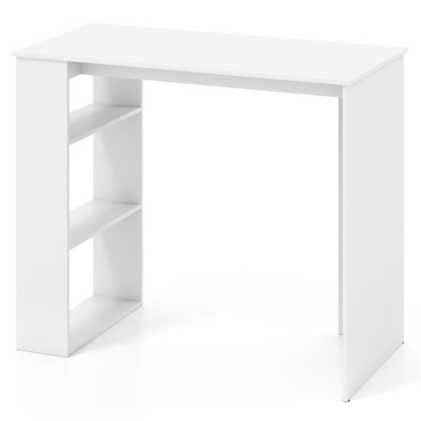 白色电脑桌，带书架（amazon shipping-发货，WALMART 禁止销售）周末不发货-3