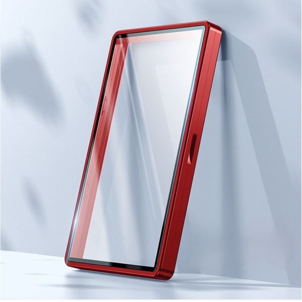 PSA金属框+玻璃评级卡砖保护壳 红色 1个（周末不发货）（tk,temu下自提）-6