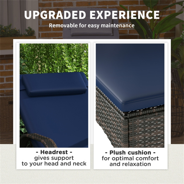 折叠式躺椅 /沙滩椅（周末不发货）（ Amazon Shipping）（WalMart禁售）-5