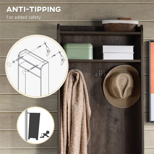 储鞋柜/鞋柜/储物柜 /衣帽架（周末不发货）（ Amazon Shipping）（WalMart禁售）-7