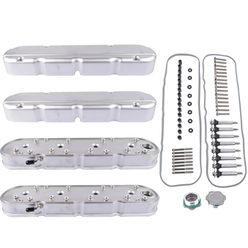 Engine Valve Cover with Mounting Hardware for Chevrolet Small Block V8 Gen. III/IV (LS Based) LS1, LS2, LS3, LS6, LS7 Engines