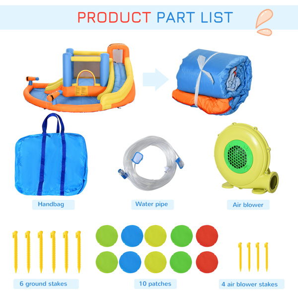 儿童充气弹跳屋（周末不发货）（ Amazon Shipping）（WalMart禁售）-3