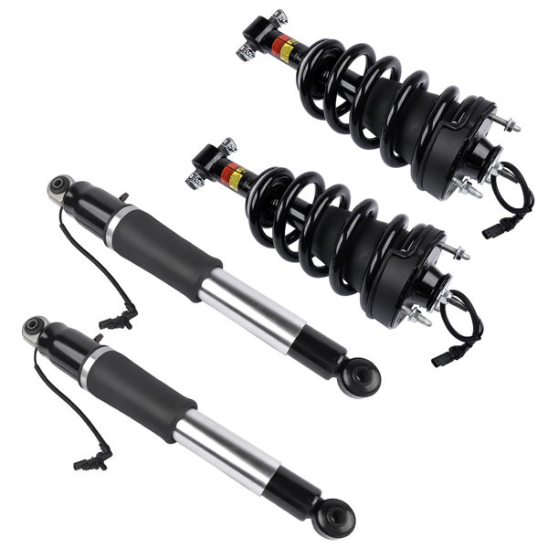 减震器 2Pcs Front Suspension Strut and Coil Spring Assembly and 2Pcs Rear Air Shock Absorber Fit for Cadillac Escalade Chevrolet Suburban Tahoe GMC Yukon 2015-2020-6