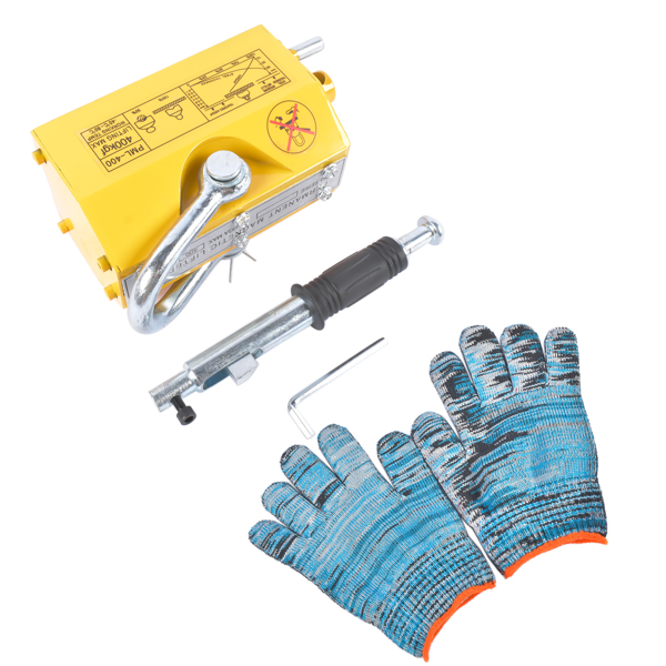 起重器 Magnetic Lifter Lifting Magnet Heavy Duty Permanent Lift Magnets 880 lbs/400 kg-5