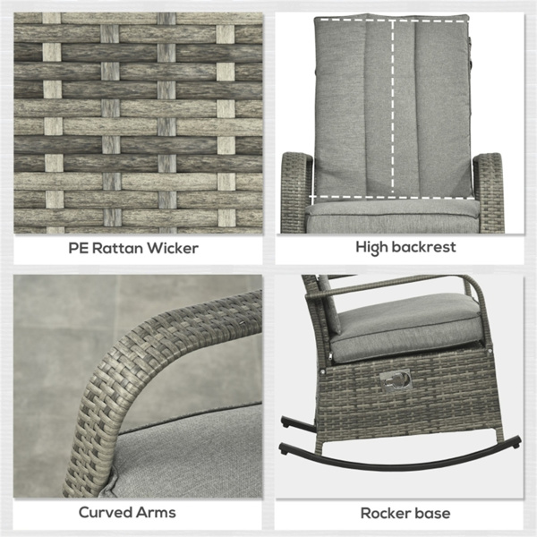 花园椅 /摇摇椅（周末不发货）（ Amazon Shipping）（WalMart禁售）-7