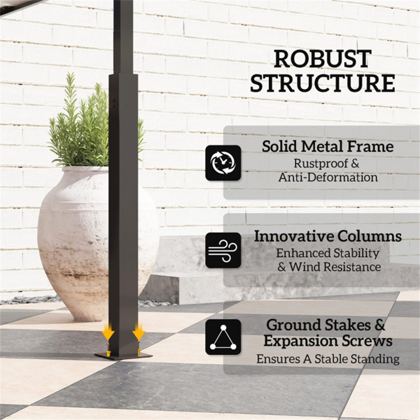 遮阳棚 、雨棚 （周末不发货）（ Amazon Shipping）（WalMart禁售）-7