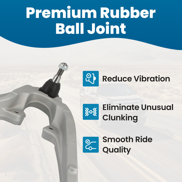  铝制前下控制臂球头 适用于 Silverado Sierra 1500  2014-2017 年-7