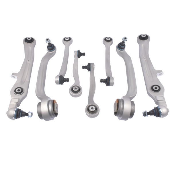 控制臂 For 04-19 Bentley Gt Gtc & Flying Spur Upper & Lower Suspension Control Arms Set 3W0407510 3W0407509  3W0407505  3W0407506-2