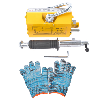 Permanent Magnetic Lifter 660 lbs/300 kg Capacity Lifting Magnet Neodymium Hoist