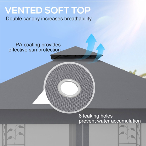 遮阳棚 、雨棚 （周末不发货）（ Amazon Shipping）（WalMart禁售）-4