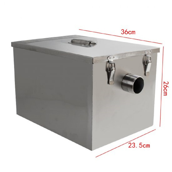 不锈钢油水分离器 350*250*250-8
