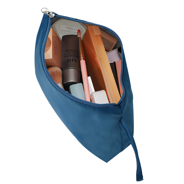 硬壳行李套装3件套带轮子的随身行李箱，TSA锁通用款-蓝色-9