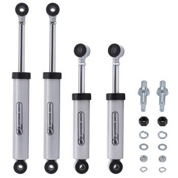 Drop Lowering Shock Absorbers For Chevy C10 Pickup 1963-72 Front 2-3\\" Rear 4-5\\"