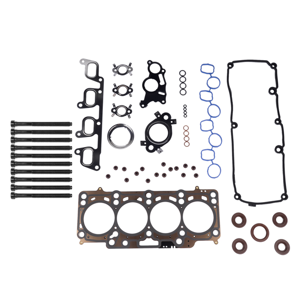 发动机大修包 Cylinder Head Gasket w/ Screws for Audi Q5 A3 A5 A6 VW Golf Tiguan Skoda 2.0TDI 03L103383AK 03L103483C-3