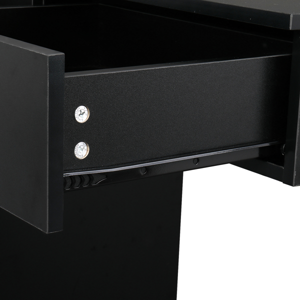 15厘E0刨花板麻面 2抽1锁1门3风筒 沙龙柜 N101 黑色【同款编码 63082170】-24