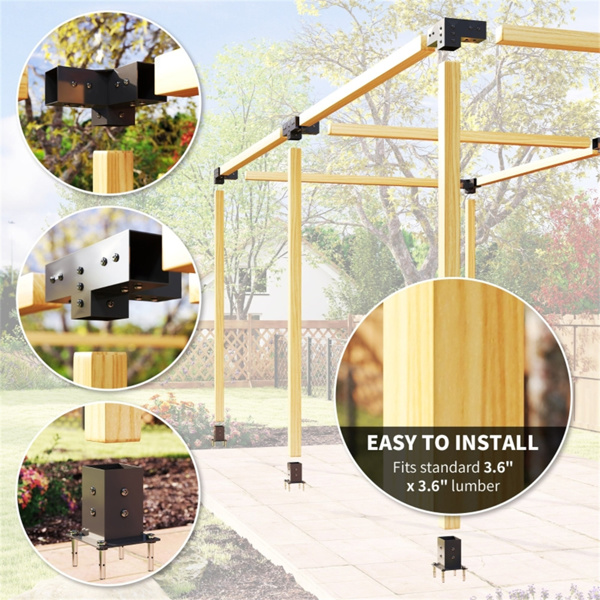  Pergola Brackets （ Amazon Shipping）（WalMart禁售）-5