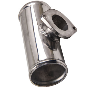 2.5in 63mm Aluminum Blow Off Valve BOV Adaptor Flange T-Pipe Tube Type FV RS