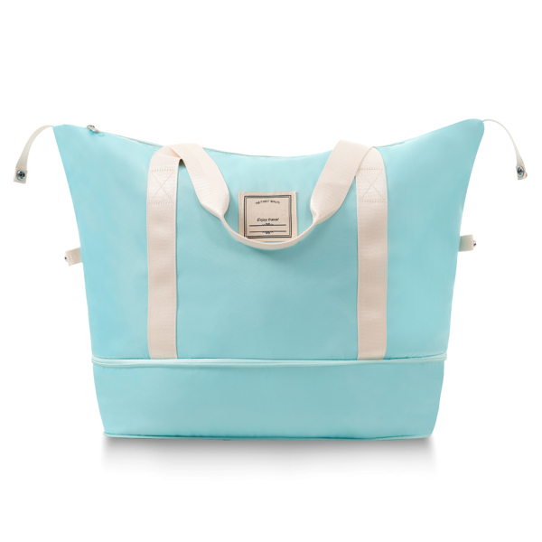 20英寸带杯架的随身行李箱 - 轻质亮面硬壳行李箱，带万向轮、TSA锁、航空认证，两件套-8