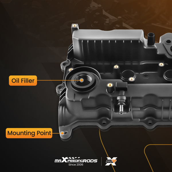 发动机气门盖（带垫片）适用于现代索纳塔 2.0L 2.4L 2015-2019 22400-2GGB0-3