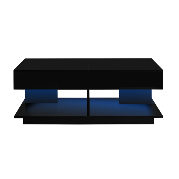 41.3''-76.7'' 可延伸咖啡桌，高效中央咖啡桌，带多个储物隔间，多功能可调节咖啡桌，带隐藏储物空间，适用于客厅-13